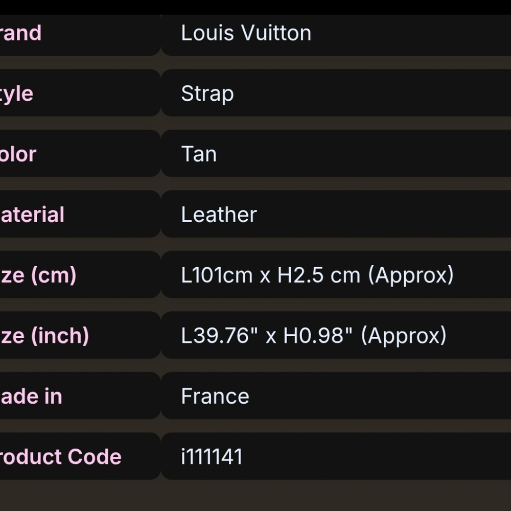Louis Vuitton Keepall Bandouliere Leather Shoulder Strap (BOX)(VERY GOOD)COA✨️ - Picture 14 of 14